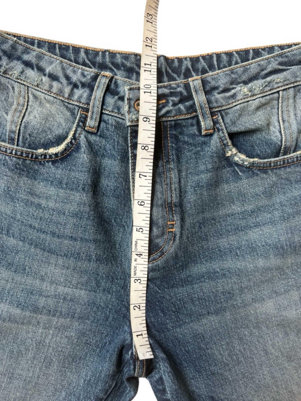 Free People We The Free Flashback Patchwork Plaid Corduroy Flare Jeans NWOT - Picture 5 of 9